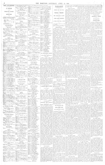 Issue page