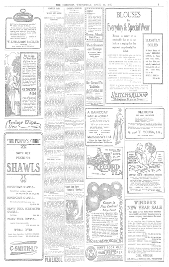 Issue page