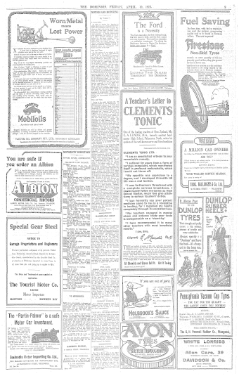 Issue page