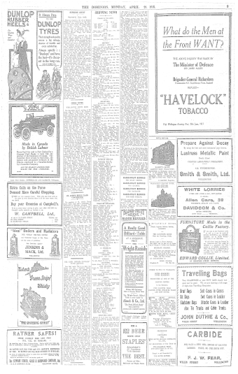 Issue page