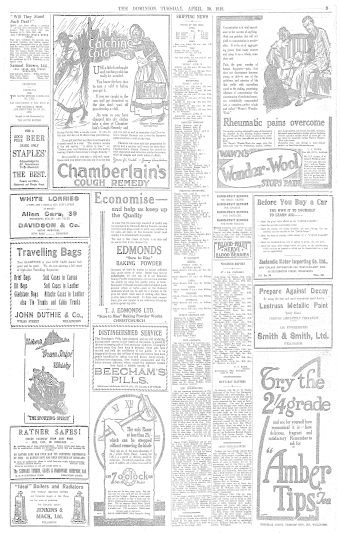 Issue page