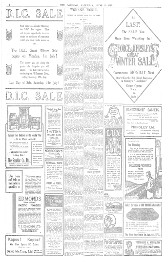 Issue page