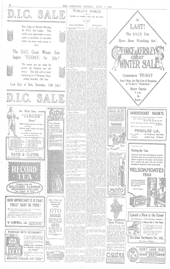 Issue page