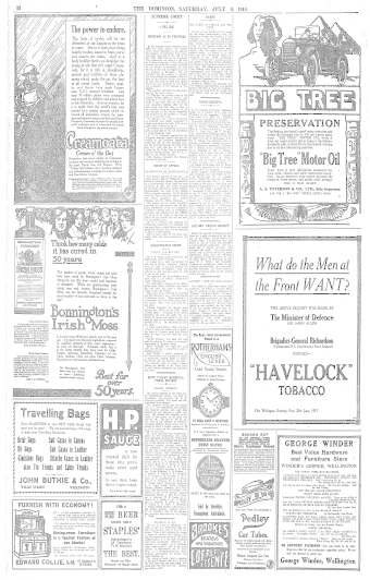 Issue page