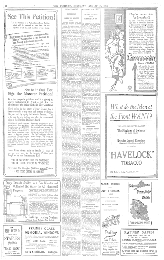 Issue page