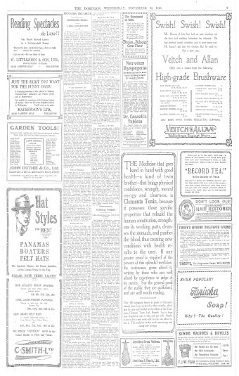 Issue page