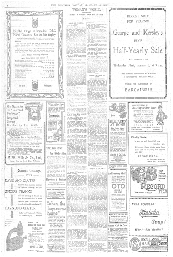 Issue page
