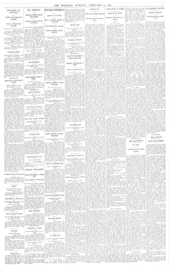Issue page