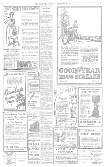 Issue page