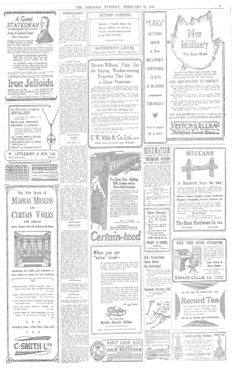 Issue page
