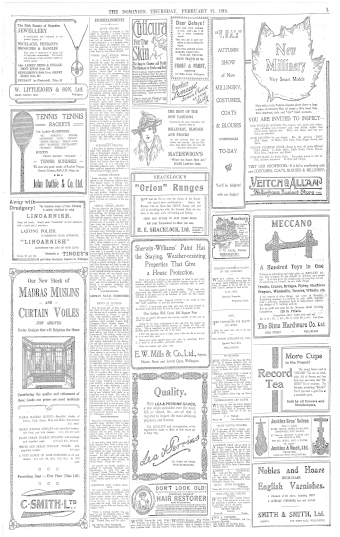 Issue page