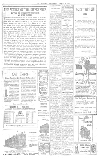 Issue page