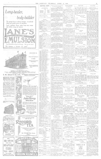 Issue page