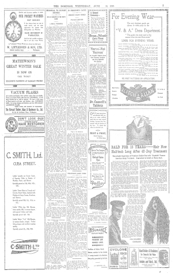 Issue page