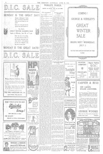 Issue page