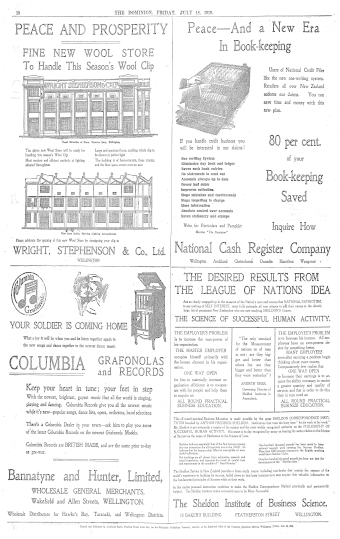 Issue page