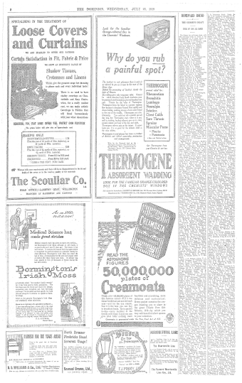 Issue page