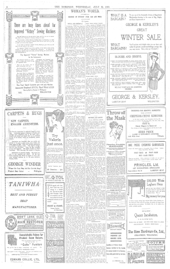 Issue page