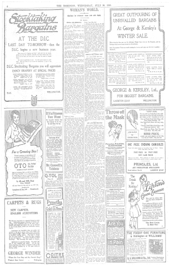 Issue page