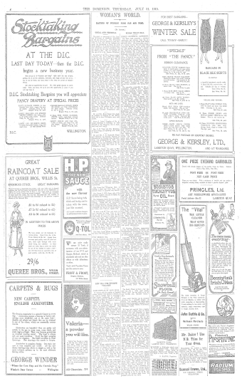 Issue page