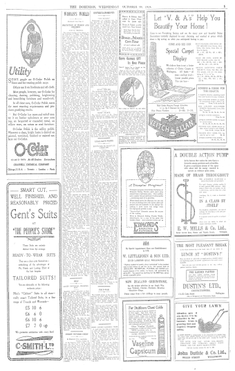 Issue page