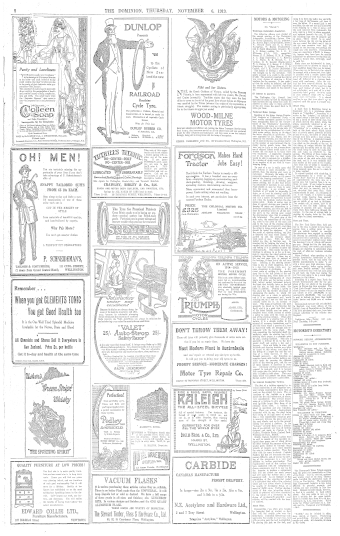 Issue page