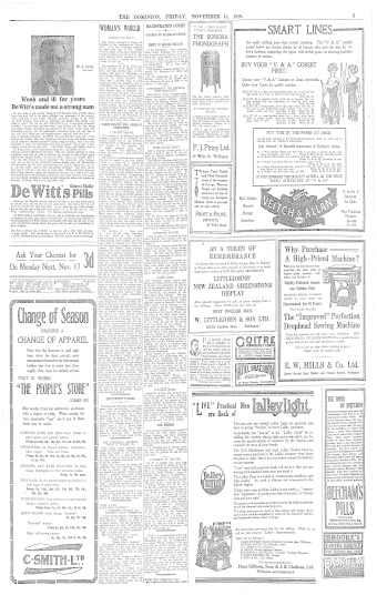 Issue page