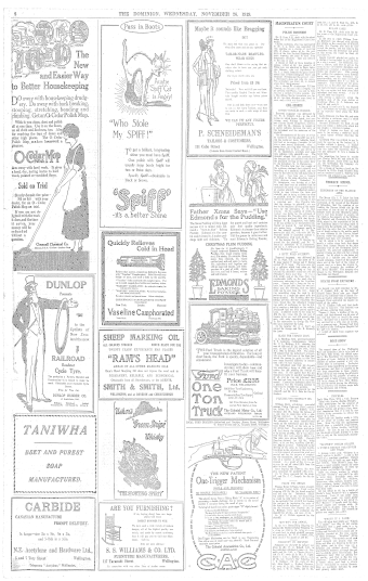 Issue page