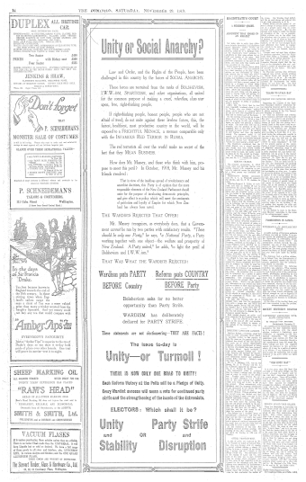 Issue page