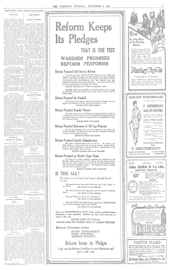 Issue page