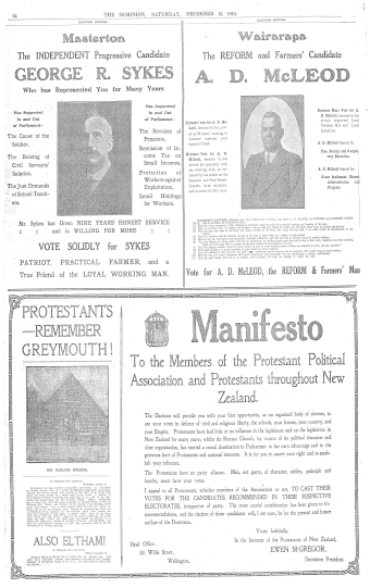 Issue page