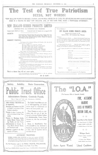 Issue page