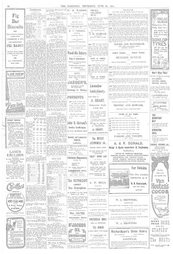Issue page
