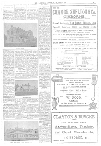 Issue page