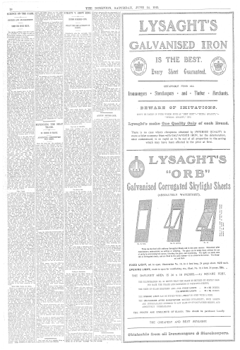 Issue page