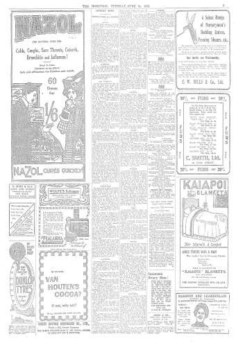 Issue page
