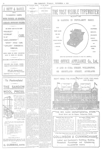 Issue page