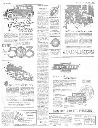 Issue page