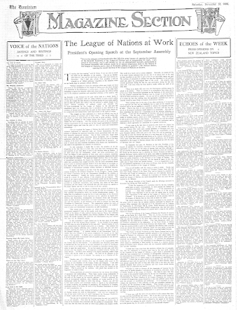 Issue page