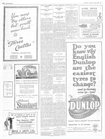 Issue page