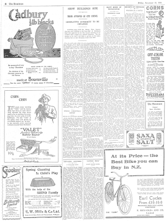 Issue page