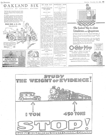 Issue page