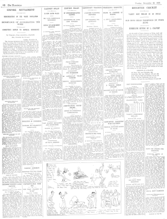 Issue page