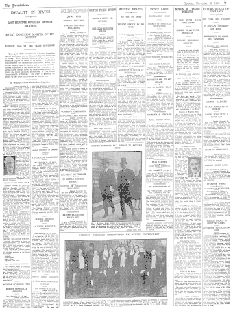 Issue page