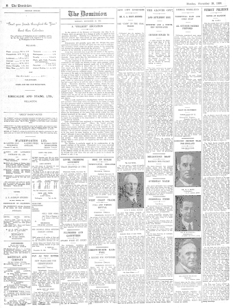 Issue page
