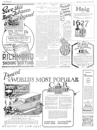Issue page