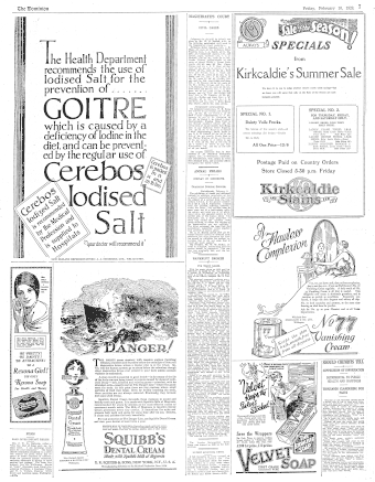 Issue page