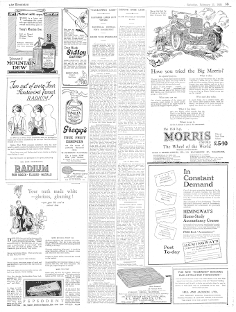 Issue page