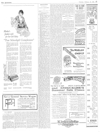 Issue page