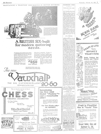 Issue page